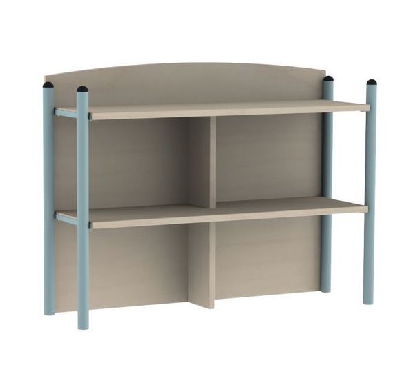 Crédence buffet Arcus 2 portes mélaminé - Mobidecor