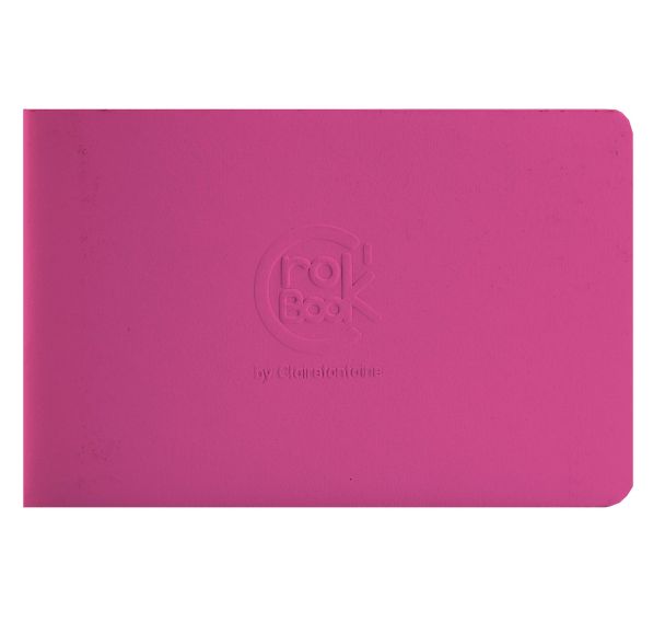 CroK'BooK piqué 17x11 24 feuilles 90g portrait Fuchsia I