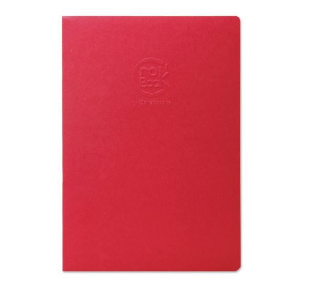 CroK'BooK piqué A4 24 feuilles 90g Rouge