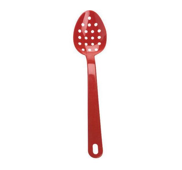Cuillère perforée Exoglas - 34 cm - Rouge