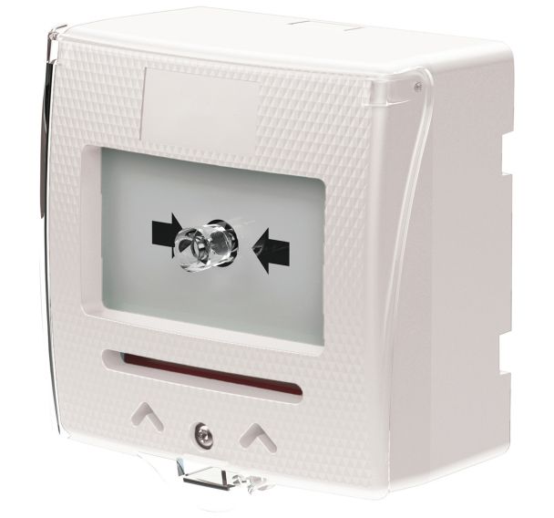 Déclencheur manuel 1 contact NO/NF capot protection