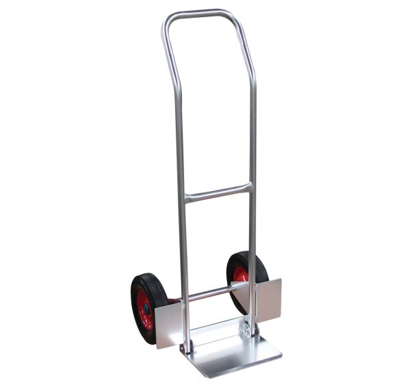Diable alu - Roues caoutchouc - Force 200 kg
