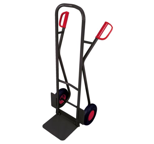 Diable en tube d'acier avec pelle repliable