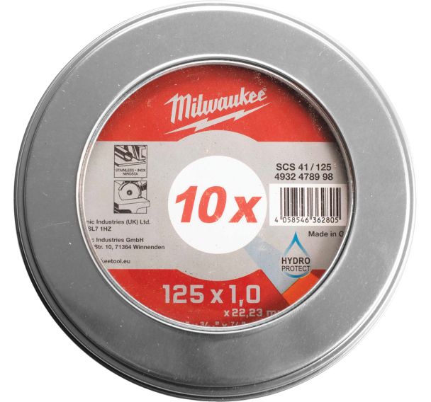 Disque à tronçonner Pro+ Ø125mm 1mm - 10 pièces