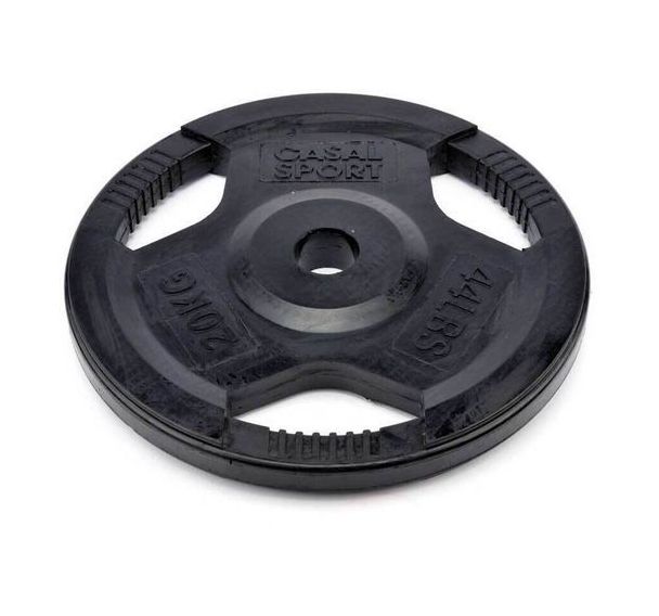Disque de poids en caoutchouc PRO 1.25kg à 25kg Casal Sport