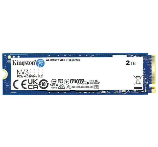 Disque dur interne M.2 SSD 2 To NV3 - Kingston