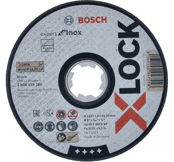Disques à tronçonner X-lock Expert for INOX - Bosch