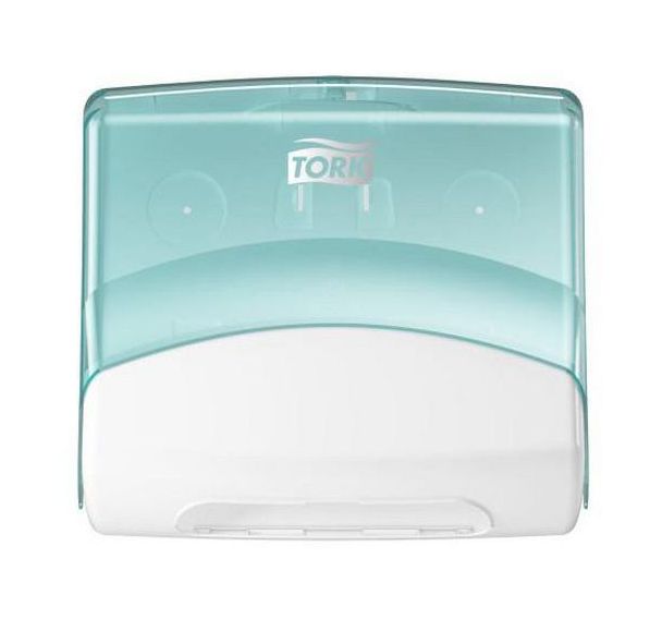 Distributeur mural d'essuie-mains Tork - W4, Coloris : Bleu