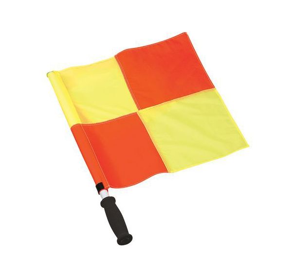 Drapeau de touche damier