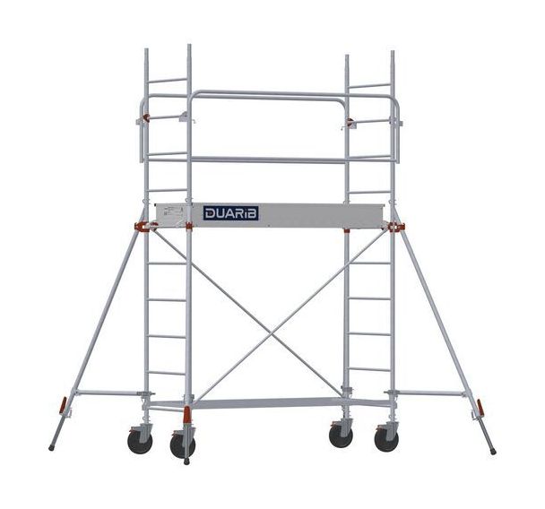 Échafaudage acier Altitude AC200 - Garde-corps monoblocs - Duarib