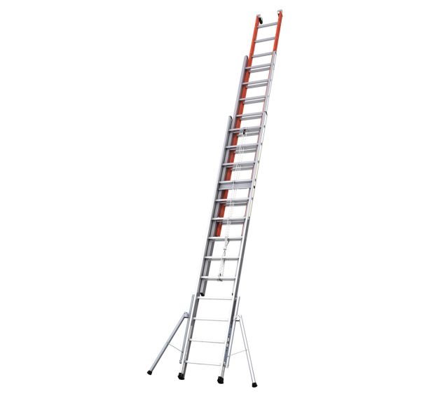 Echelle Isolex coulisse à corde 3 plans - Tubesca