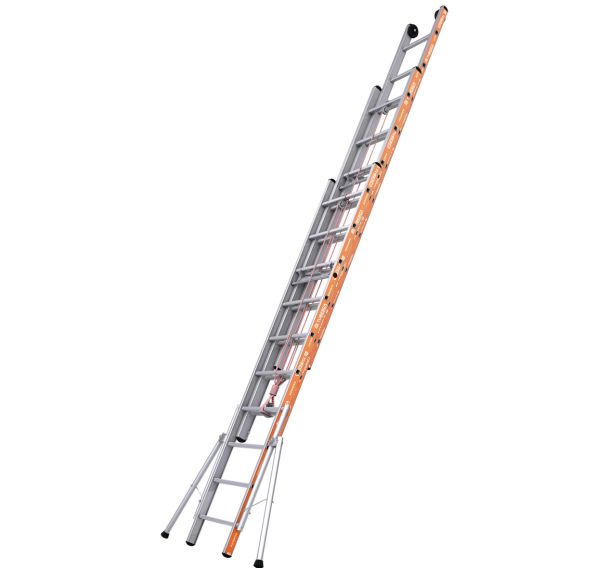 Echelle Pronor coulisse à corde 3 plans - Tubesca