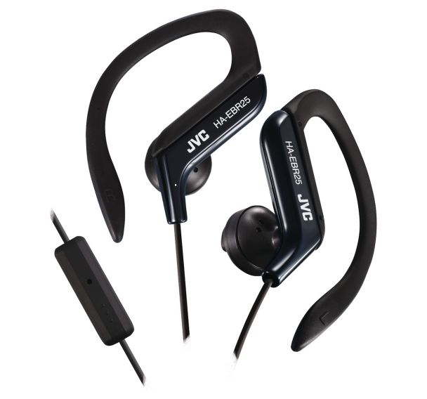 Ecouteurs avec micro filaires avec clip et micro HA-EBR25 Noir - JVC