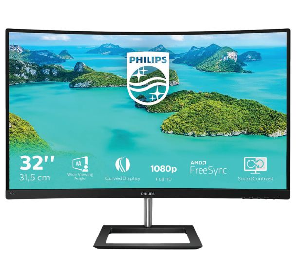 Ecran PC 32'' E-line 322E1C - Philips