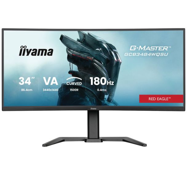 Ecran PC 34'' G-MASTER Red Eagle GCB3484WQSU-B1 - Iiyama