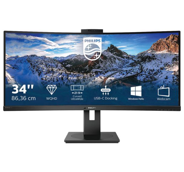 Ecran PC 34'' P-line 346P1CRH - Philips