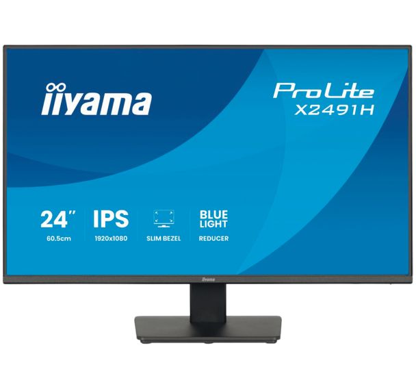 Ecran PC LED Full HD 24'' ProLite X2491H B1 - Iiyama