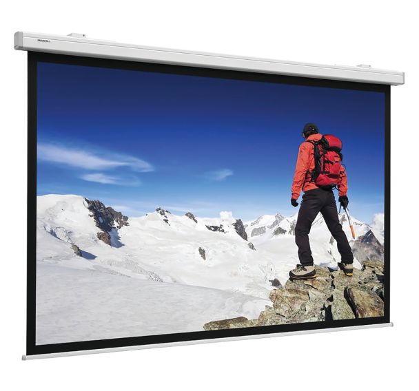 Ecran projection Compact Electrol bordure - Projecta