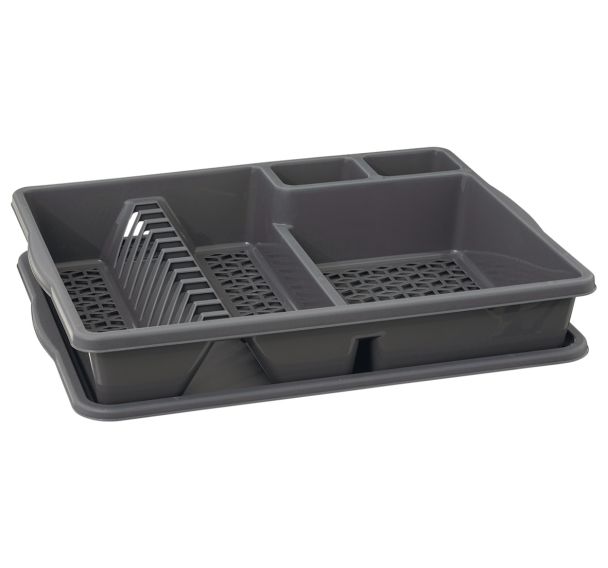 Egouttoir à vaisselle gris