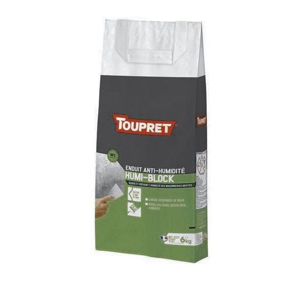 Enduit antihumidité - intérieur et extérieur - 6 Kg