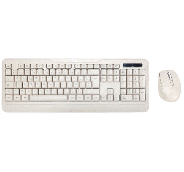 Ensemble clavier et souris sans fil Natura - Manutan Expert