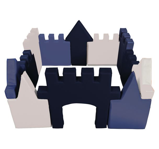 Ensemble de 12 pièces en mousse - château