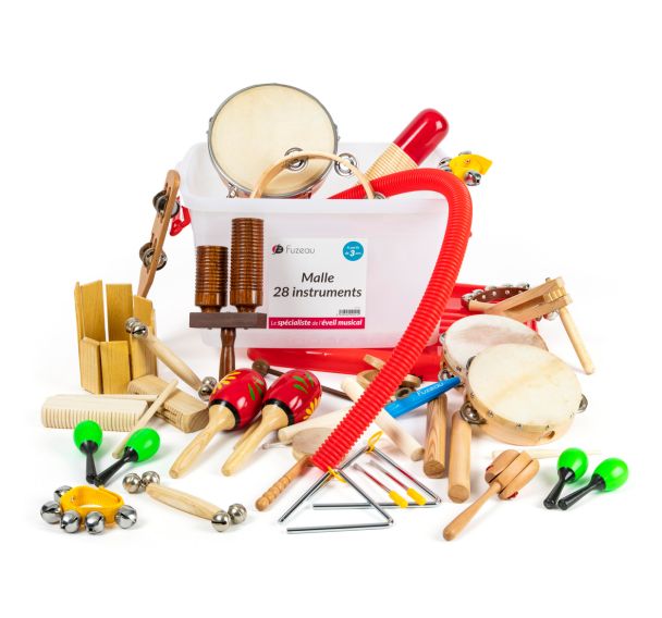 Ensemble de 28 instruments de musique