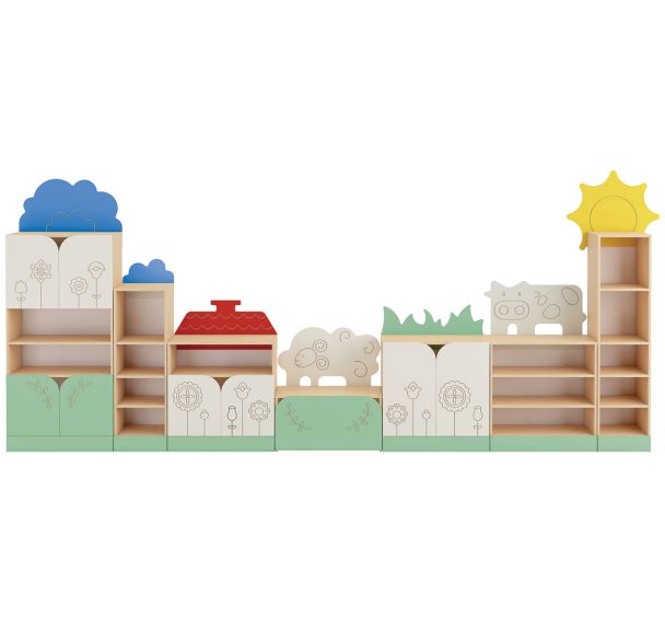Ensemble de meubles de rangement - ferme