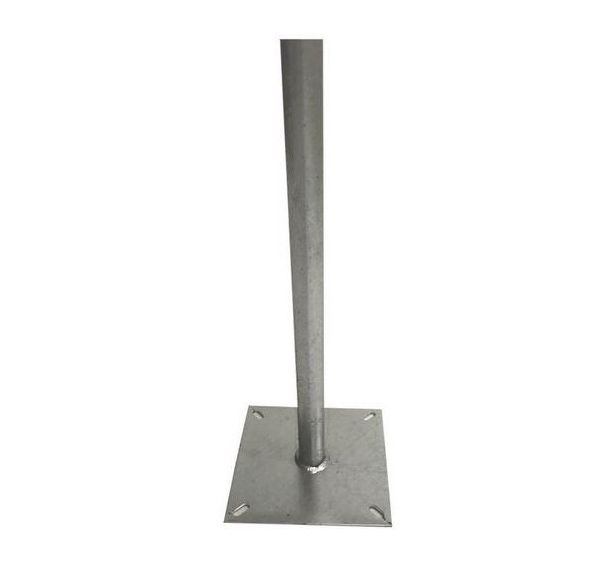 Ensemble mât et fixation pour manche à air L: 250 cm