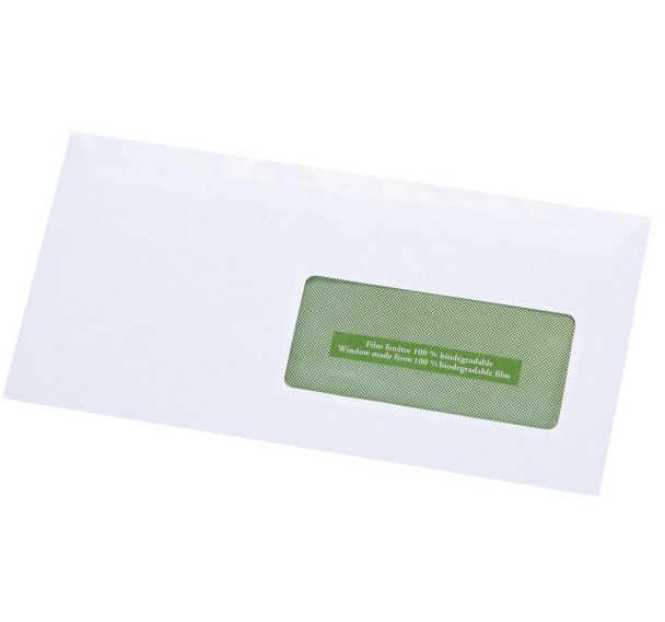 Enveloppe blanche recyclée ERA Pure® 80 g - Boîte de 500 - GPV Green®