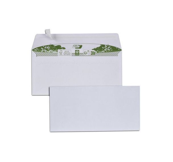 Enveloppe extra blanche 90g bande de protection - Era Pure