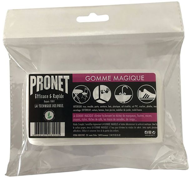 Eponge Magique Gomme Detachante X1 - Pronet