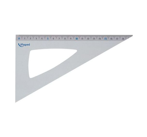 Equerre Maped en aluminium, Modèle : 60°