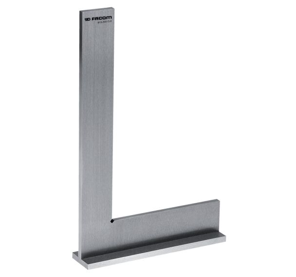 Equerres de précision à chapeau Inox - Classe 0