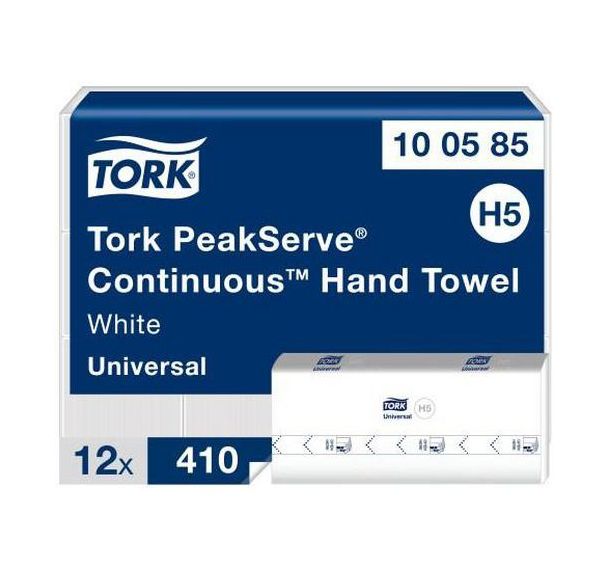 Essuie-mains continus - Blanc - H5 - Tork