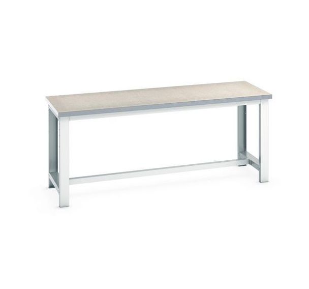Établi Cubio - Largeur 200 cm - Linoléum