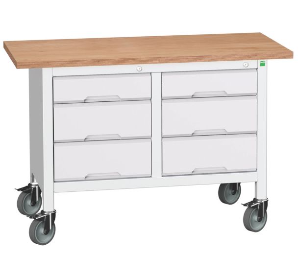 Etabli Monobloc Roulant Verso1250x600 M5 - Bott
