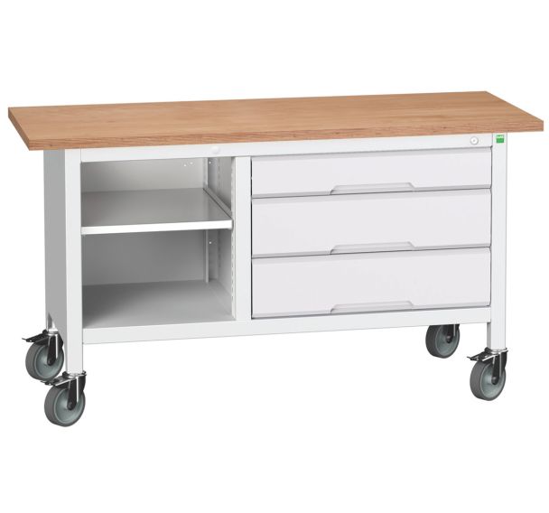 Etabli Monobloc Roulant Verso1500x600 M13 - Bott