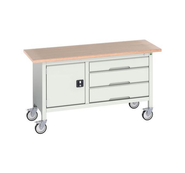 Etabli Monobloc Roulant Verso1500x600 M14 - Bott