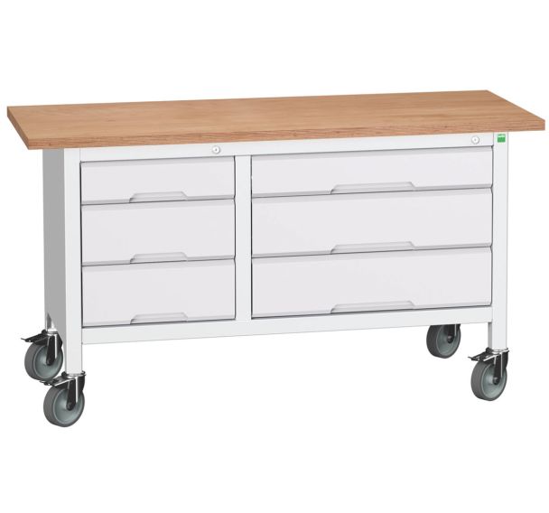 Etabli Monobloc Roulant Verso1500x600 M15 - Bott