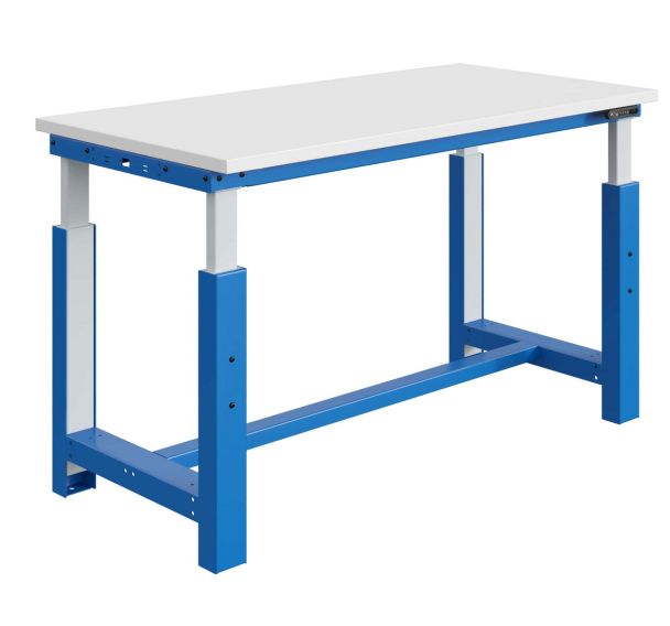 Etabli SI plateau mélaminé 38mm réglables électriquement - Sofame