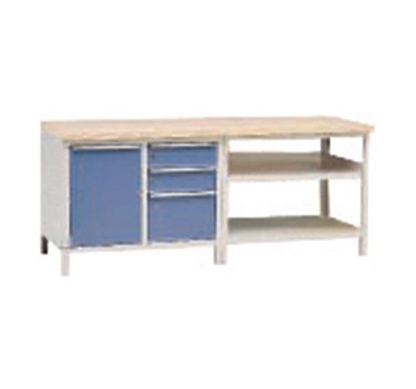 Établi complet Modul 200 avec Armoire et tiroirs