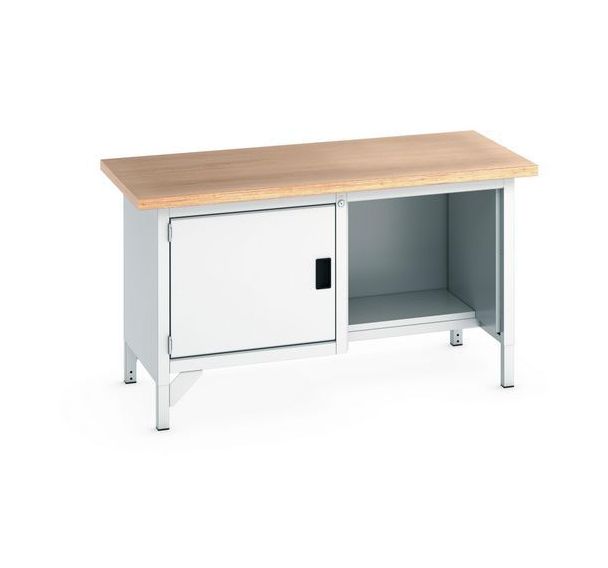 Etabli en hêtre Cubio - 1 porte - L1500mm - Bott