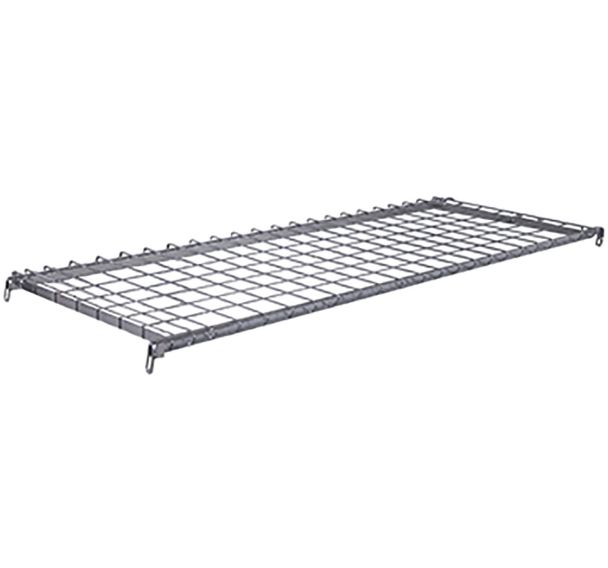 Etagère accrochée grillagée