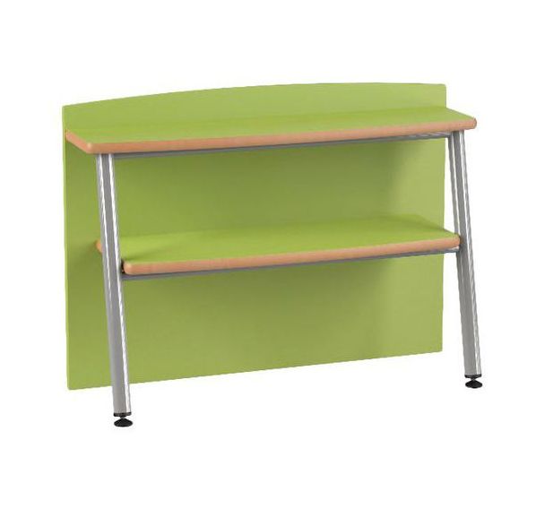 Etagère buffet Ella 2 portes stratifié compact - Mobidecor