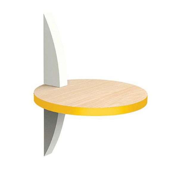 Etagère murale ronde Crips - Lalala