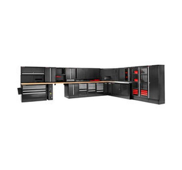 Etagère pour armoire JLS3-A1000PP - 990x397 mm - Noir