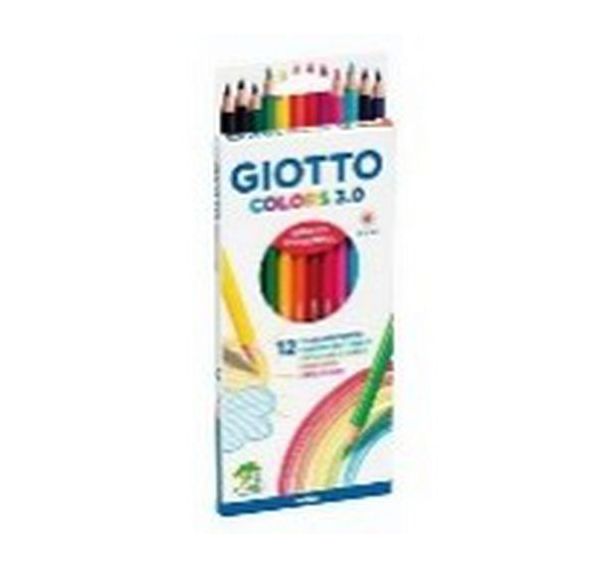 Etui 12 crayons GIOTTO COLORS 3.0
