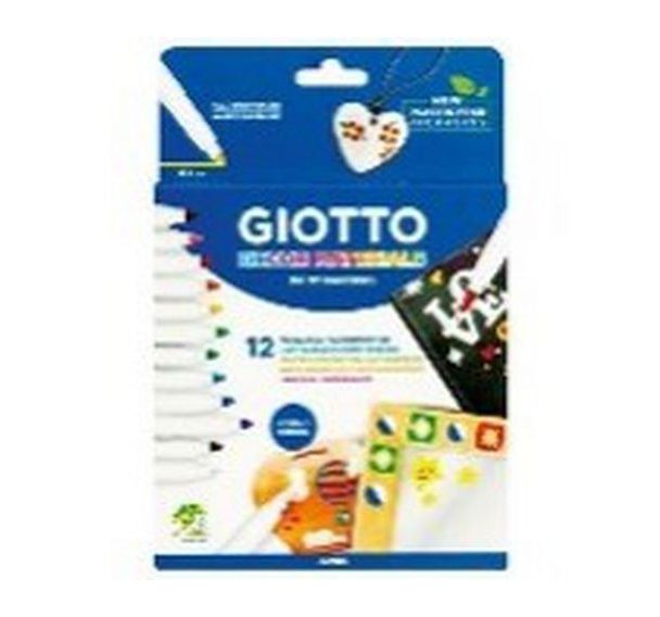 Etui 12 feutres décor materials Giotto