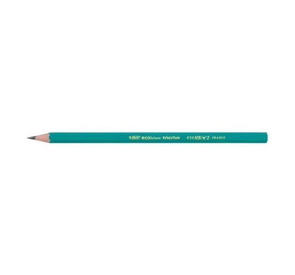 Etui de 12 crayons noirs HB Bic Evolution